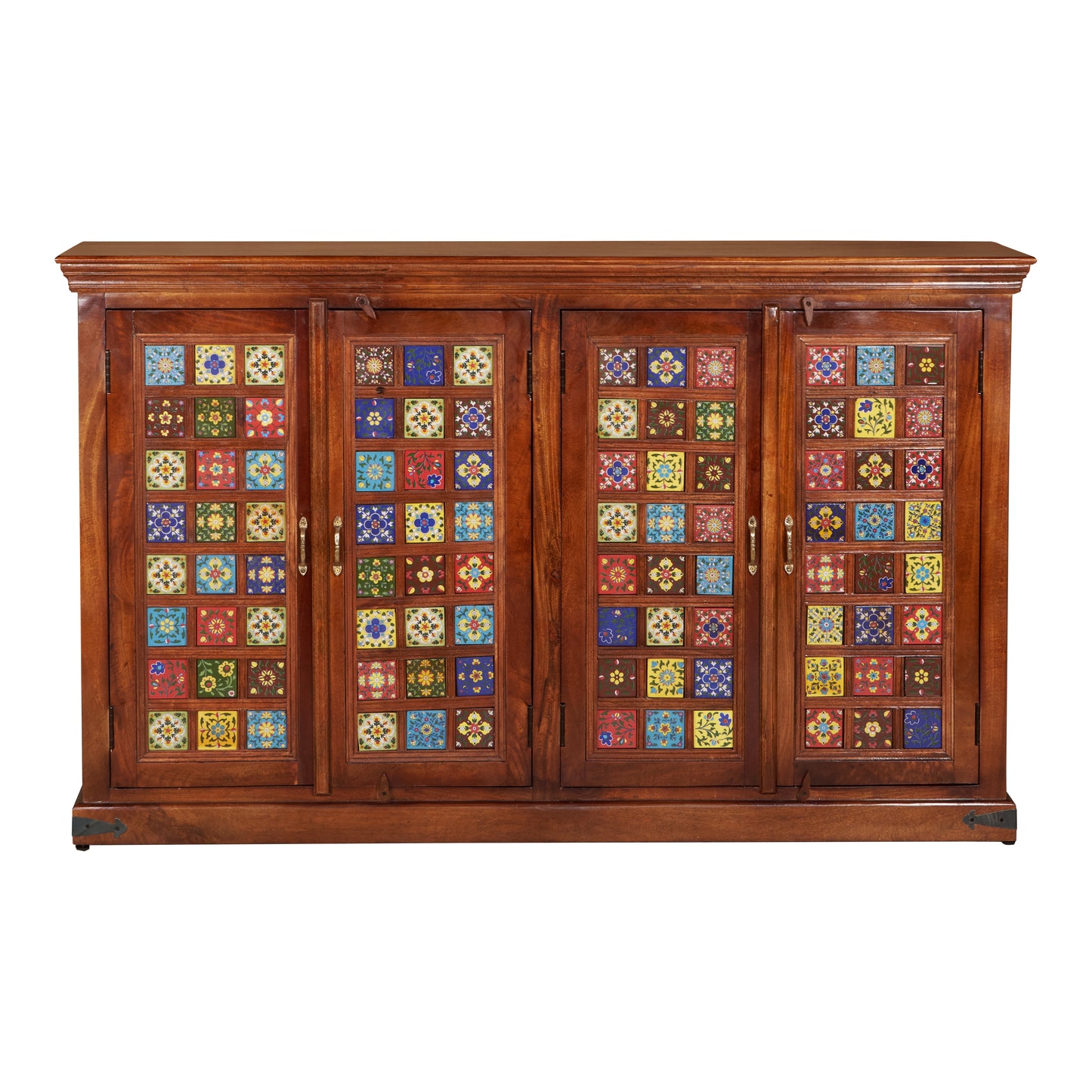 Eoin Hand Carved Wooden Sideboard