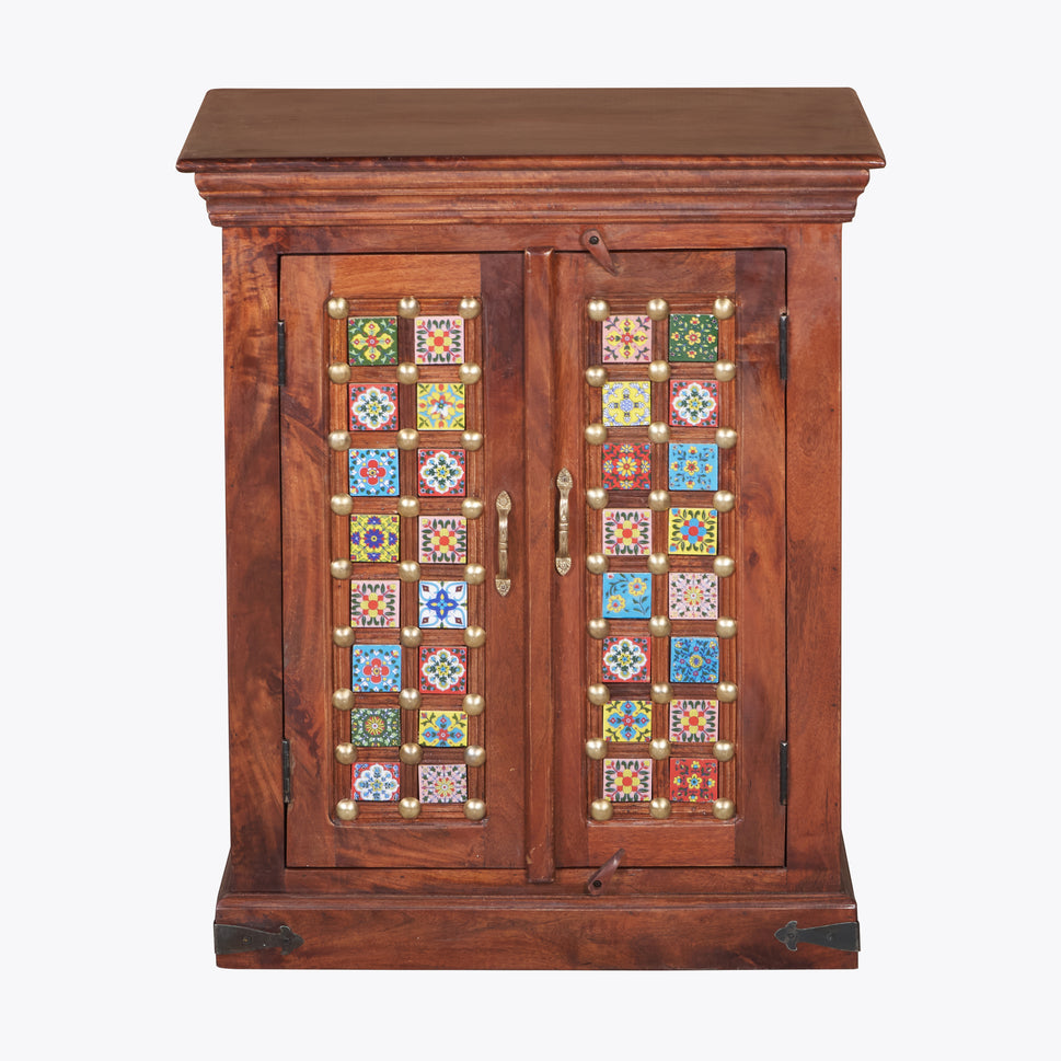 Elena Hand Carved Cabinet