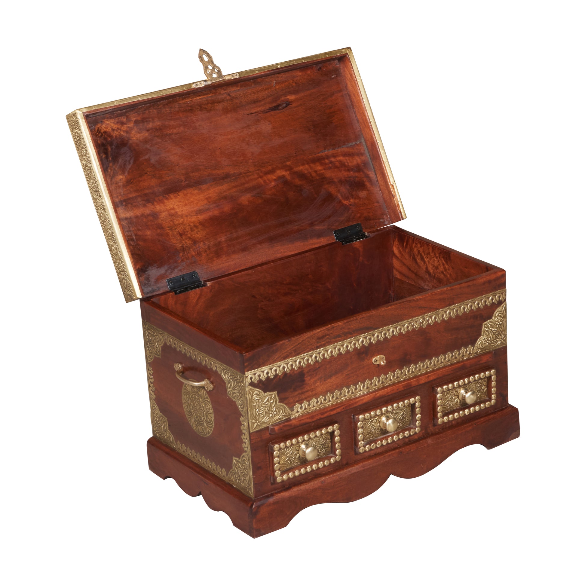 Isha Hand Carved  Coffee Table