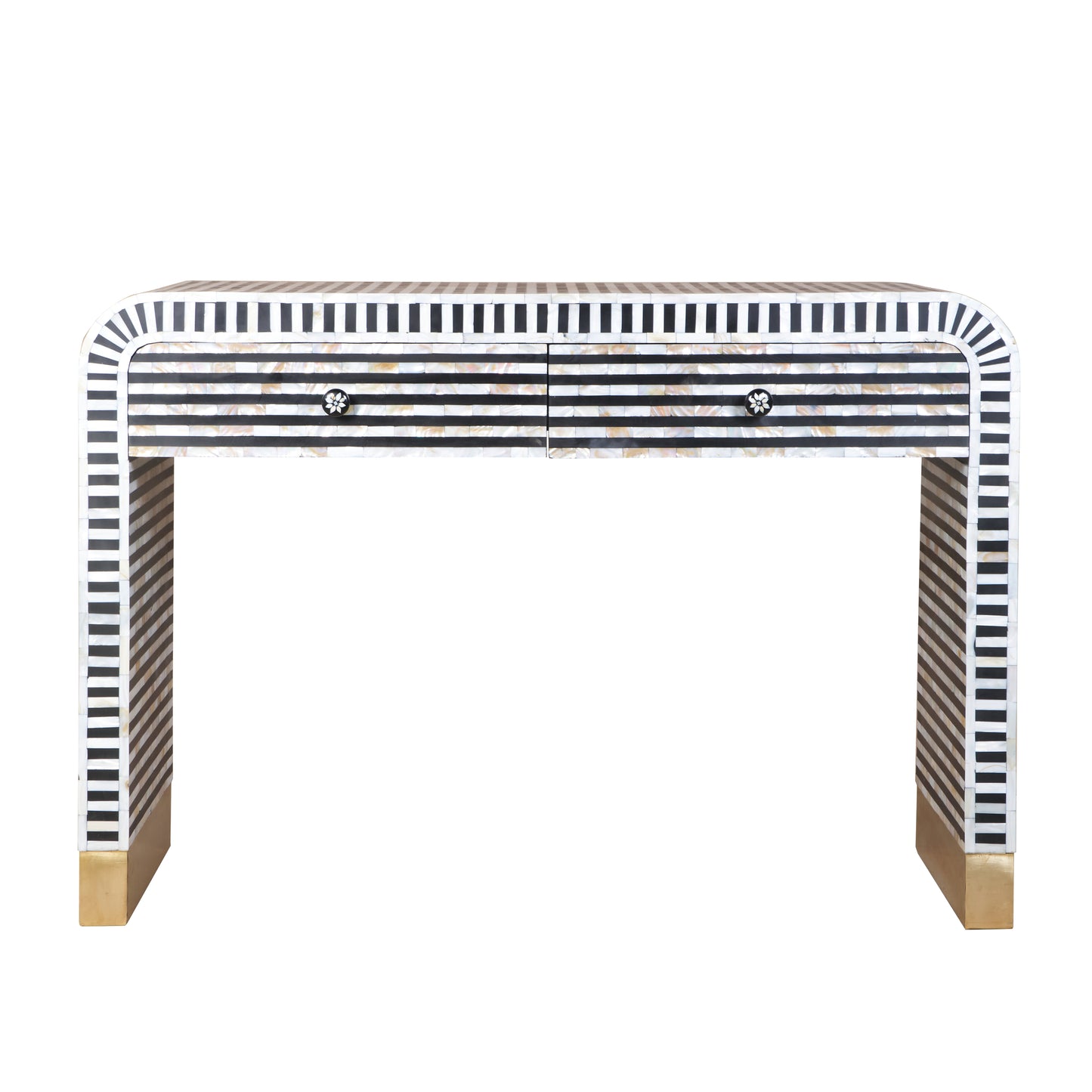Nora Mother of Pearl Inlay Console Table