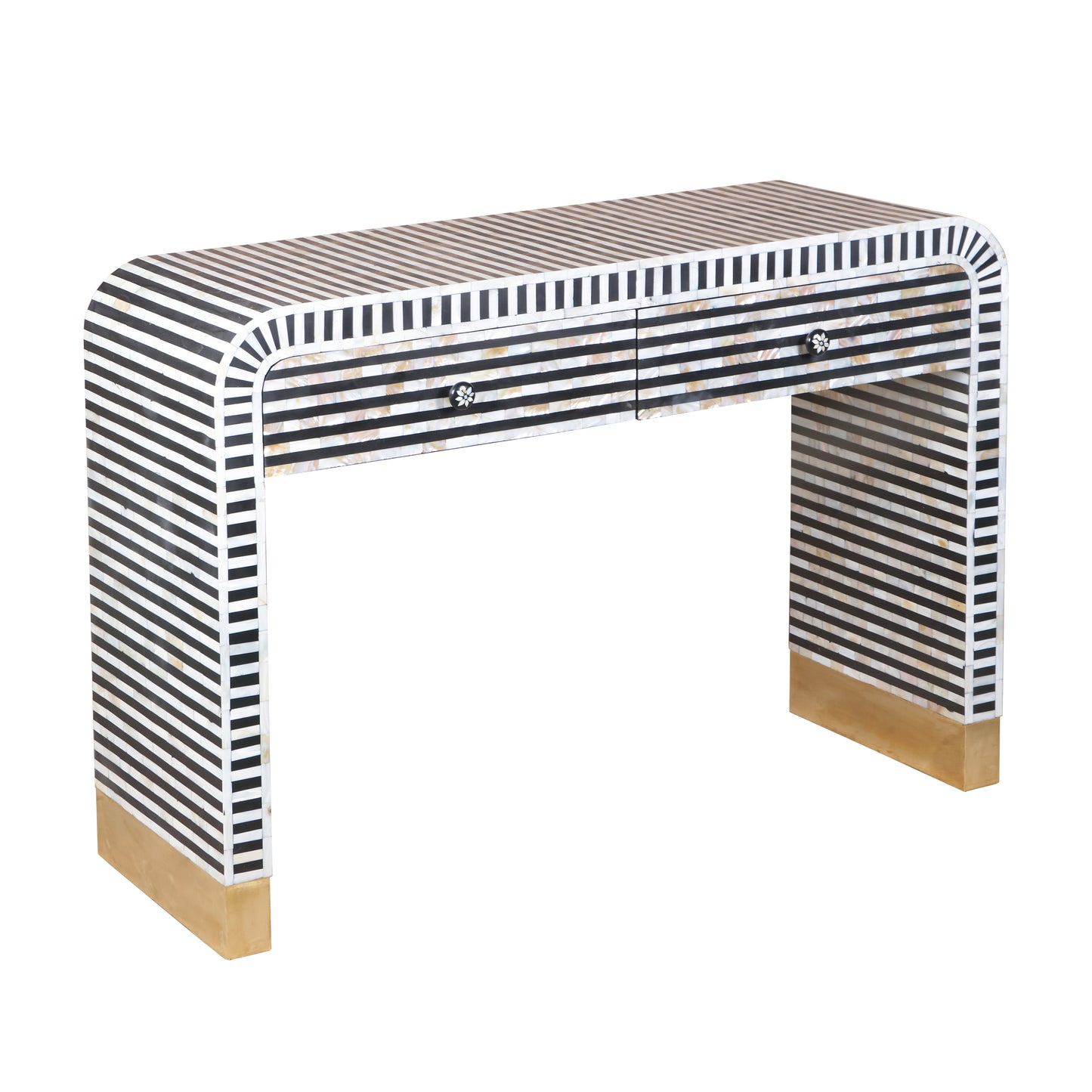 Nora Mother of Pearl Inlay Console Table