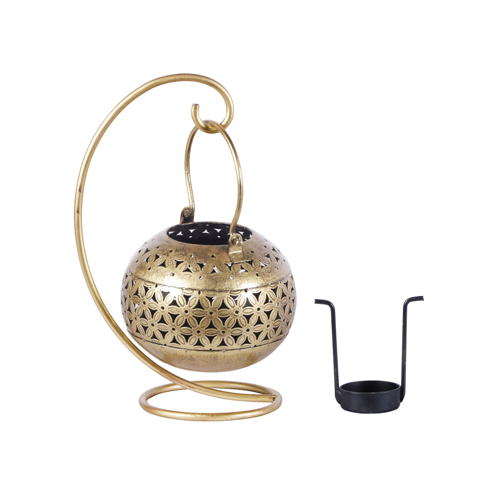 Noor Handcrafted Brass Lantern