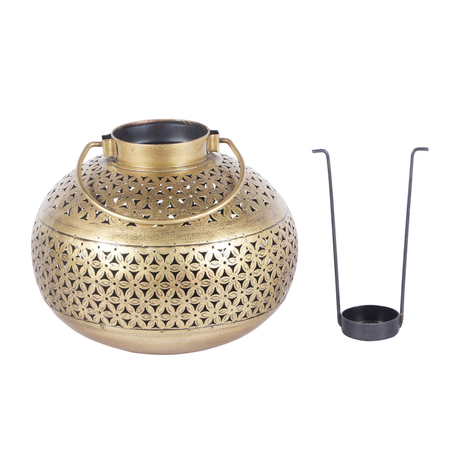 Prakash Antique Brass Lantern