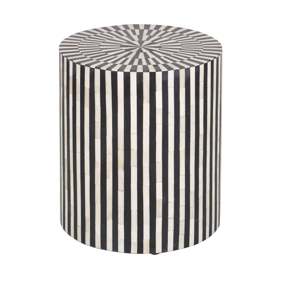 Mike Bone Inlay Stool