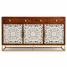 Switch Tim Hand Carved Wooden Sideboard 2 image