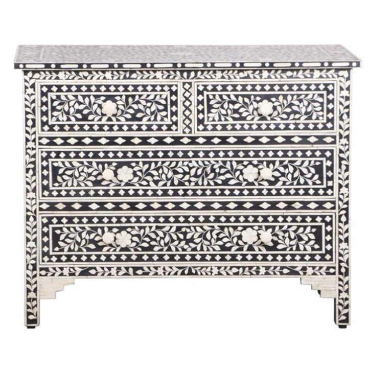 Lizy Bone Inlay Chest of drawer