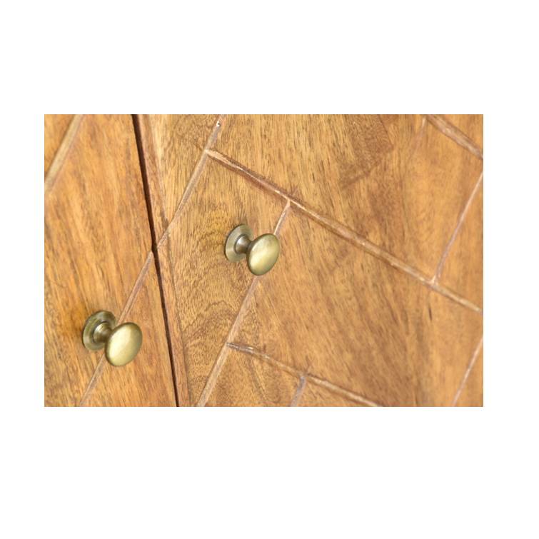 Keith Carved Wooden Cabinet