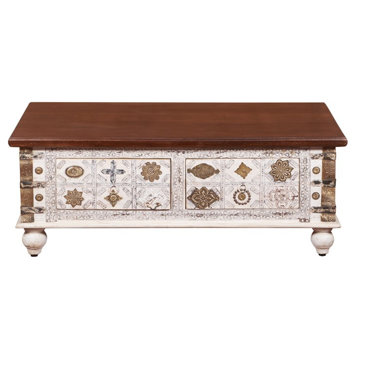 June Brass Fitted Coffee Table