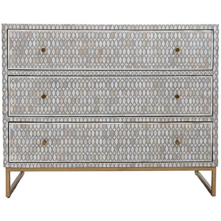 Hardie Bone Inlay Chest of Drawer