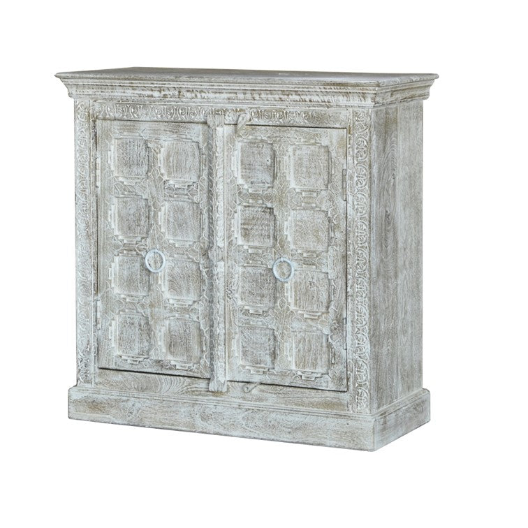 Sandra Carved Wooden Cabinet