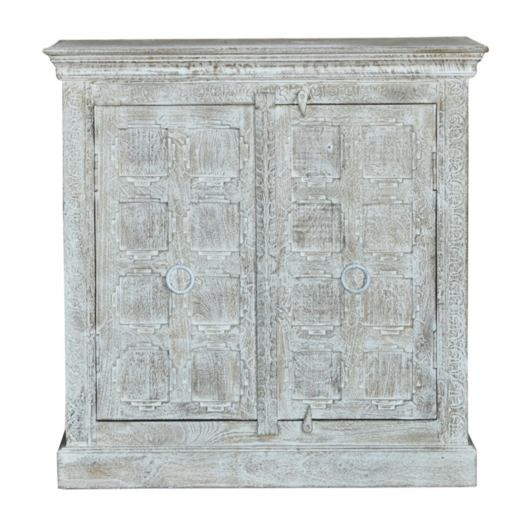 Sandra Carved Wooden Cabinet