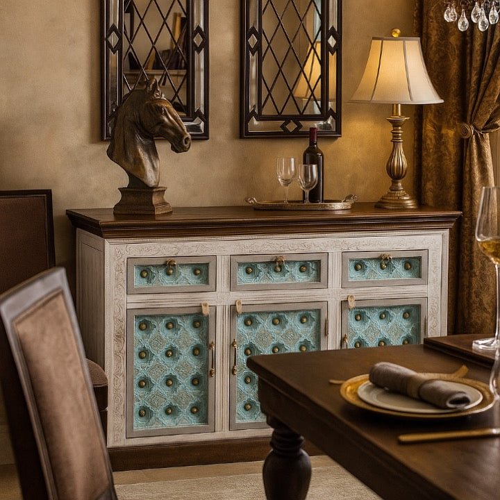 Wiki Carved Wooden Buffet