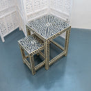 Switch Margo Bone Inlay  Nesting Table 2 image