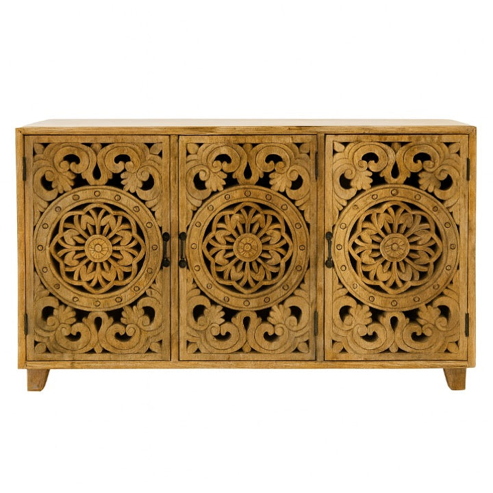 Joey Hand Carved Sideboard