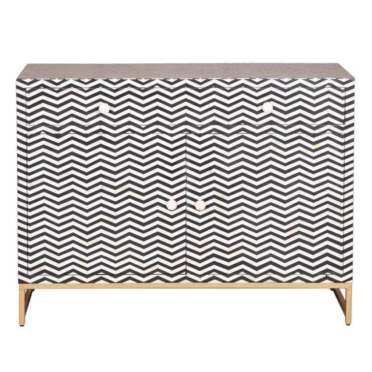 Leo Bone Inlay Chest