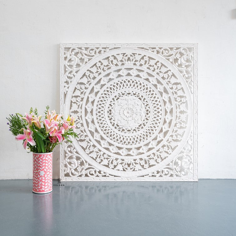 Liza Carved Wall Panel