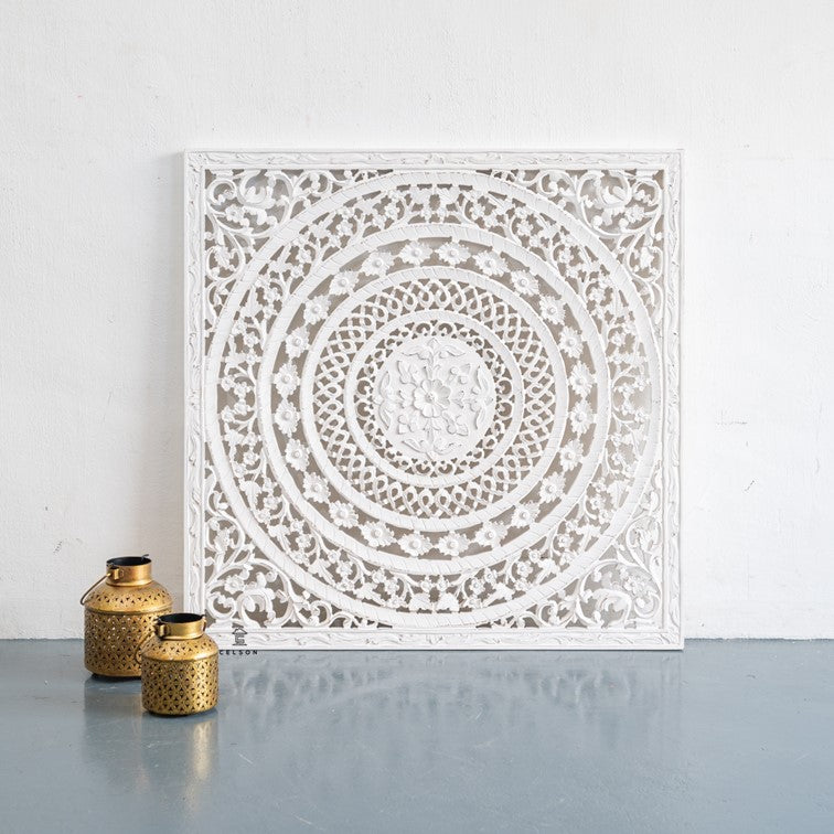 Liza Carved Wall Panel