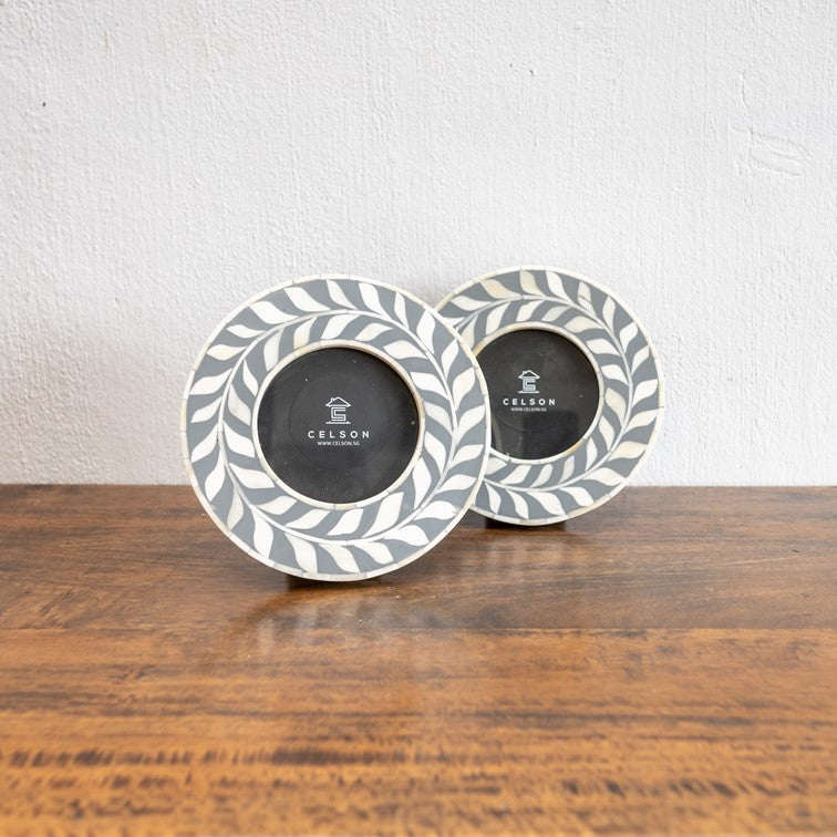 Tyson Mother of Pearl / Bone Inlay Photo Frame