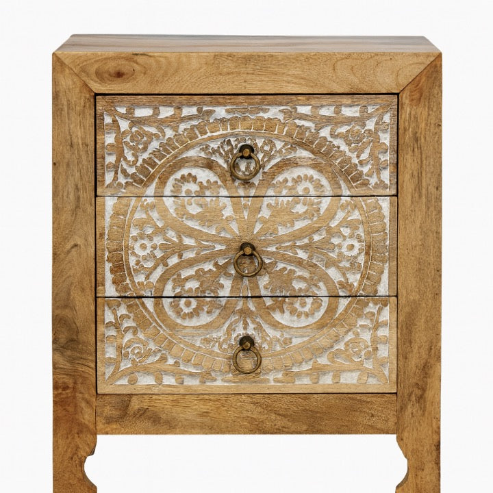 Eden Wooden Bed Side