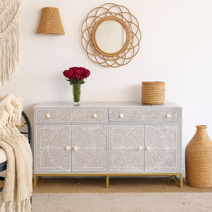 James Mother of Pearl Inlay Sideboard
