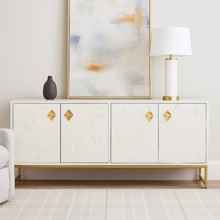 Chaanila Bone Inlay Side Board