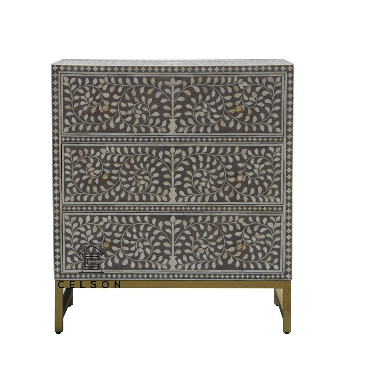 Patrick Bone Inlay Chest of Drawer