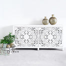 Switch Elyana Carved Wooden Chest of Drawer 2 image