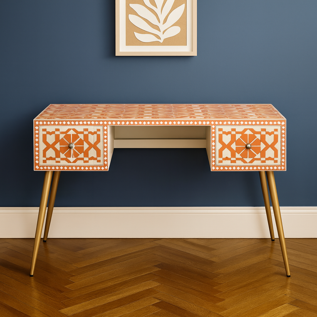 Candice Bone Inlay Console Table