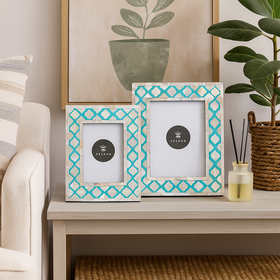 Rabia Mother of Pearl Inlay Photo Frame