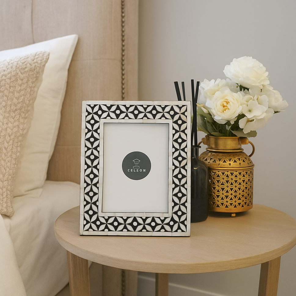 Archie Mother of Pearl Inlay Photo Frame