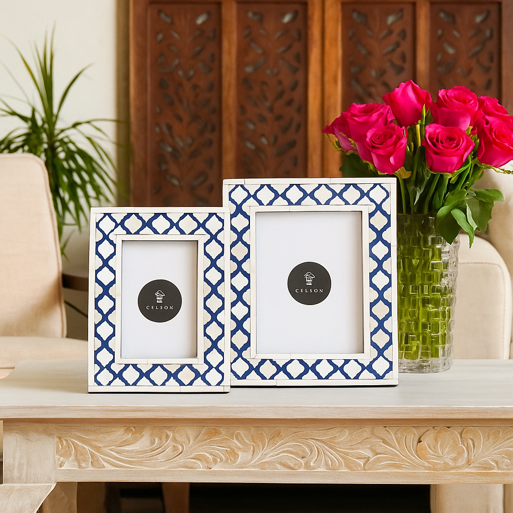 Aadi Bone Inlay Photo Frame