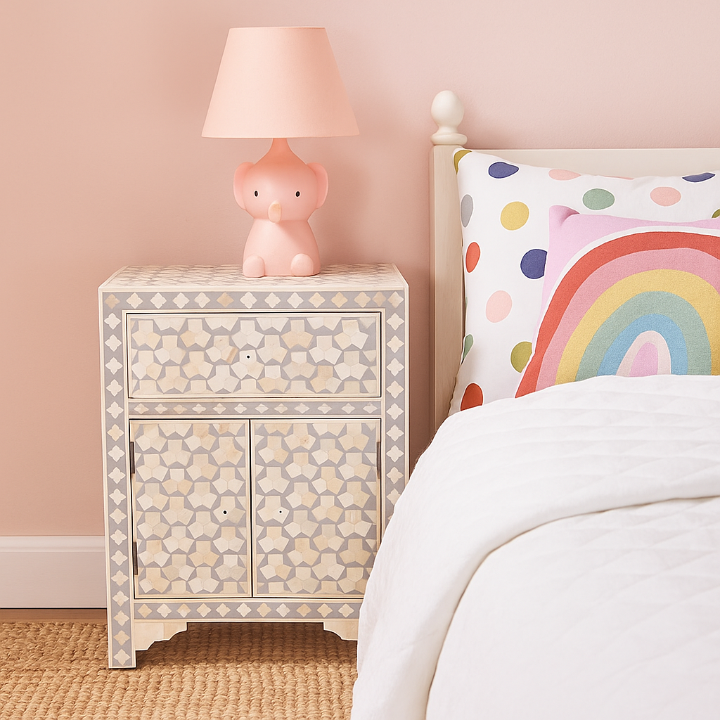 Murray Bone Inlay Bedside