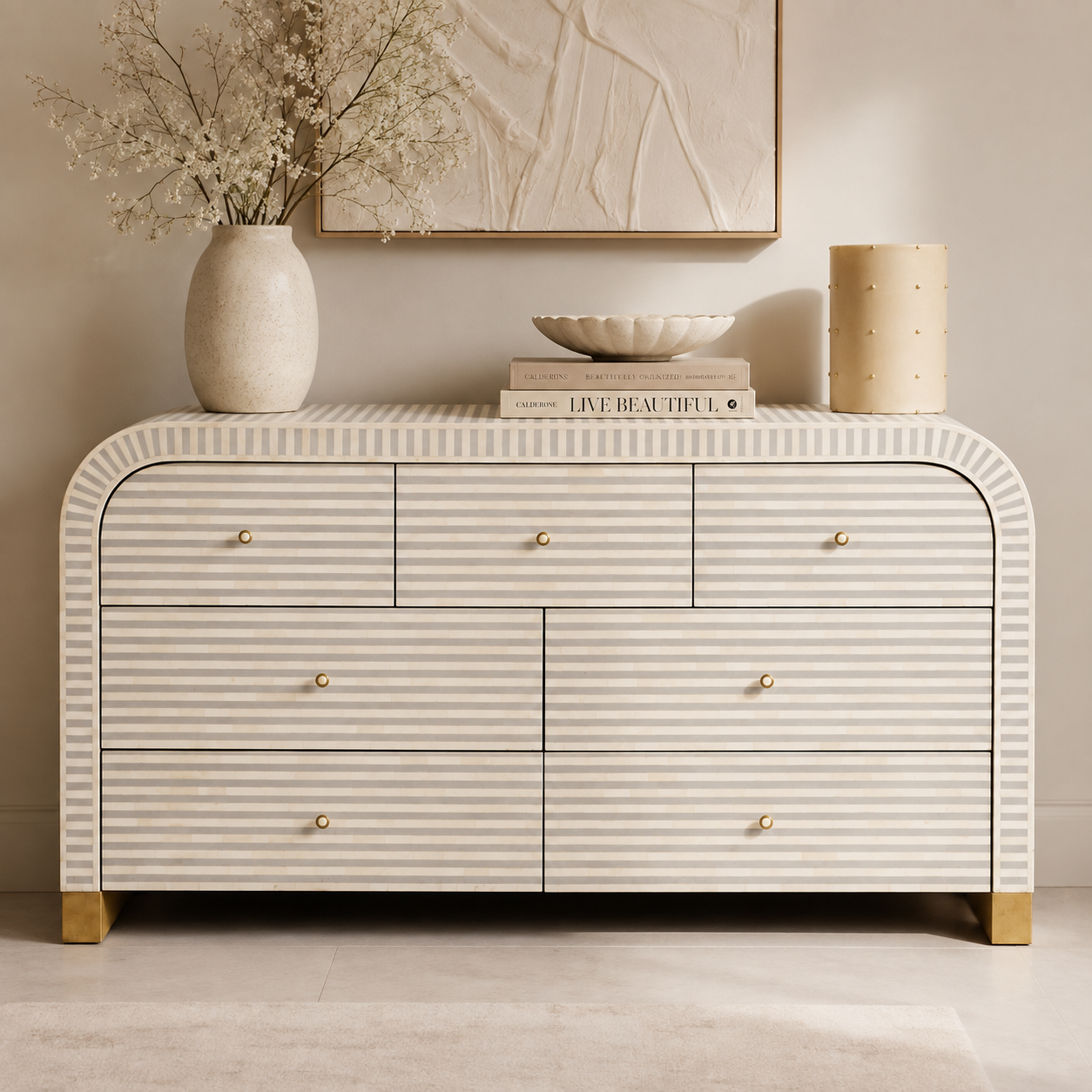 Roy Bone Inlay Dresser