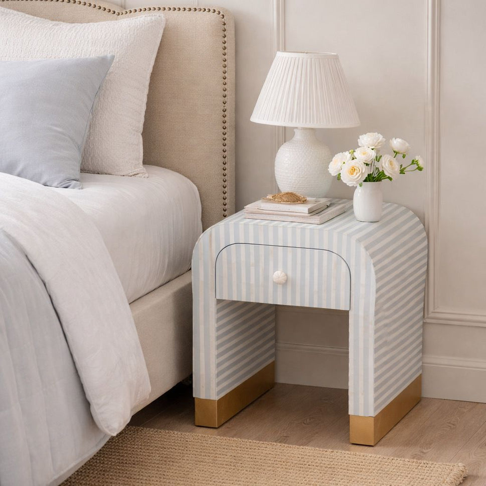 Ali Bone Inlay Bedside