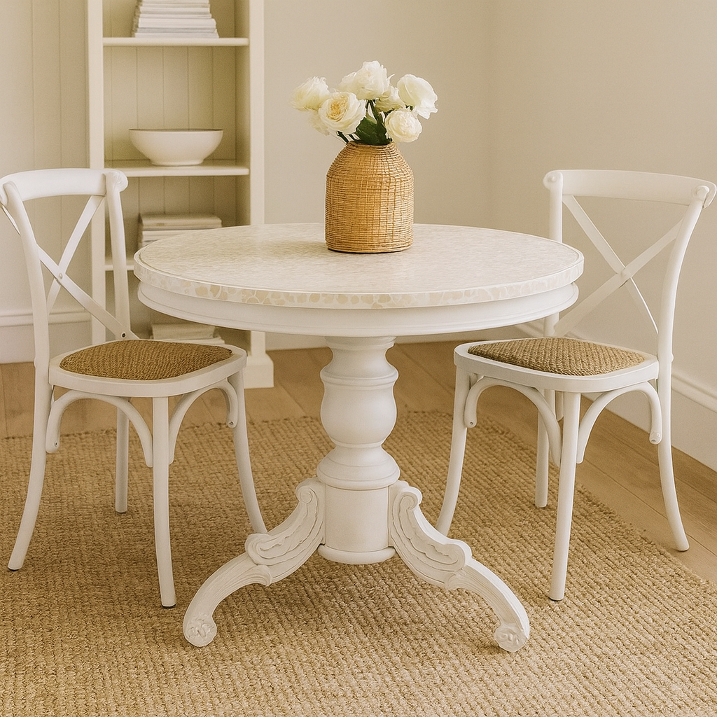 Kaye Bone Inlay Dining Table