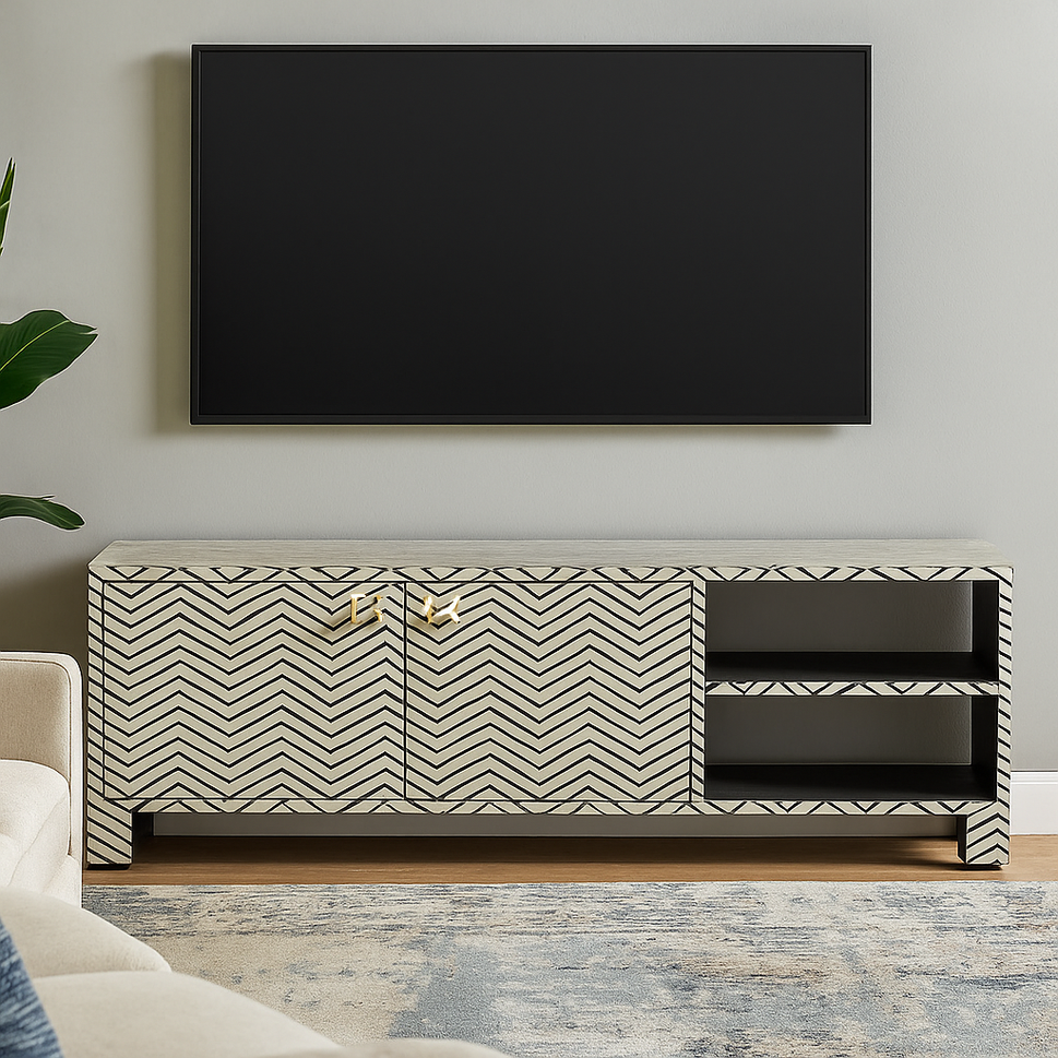 Atlantic Bone Inlay TV Console