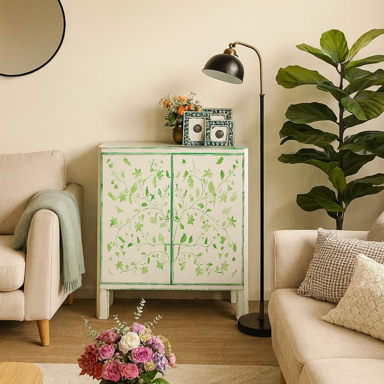 Chitra Bone Inlay Chest