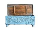 Switch Pike Carved Wooden Storage Trunk 3 image