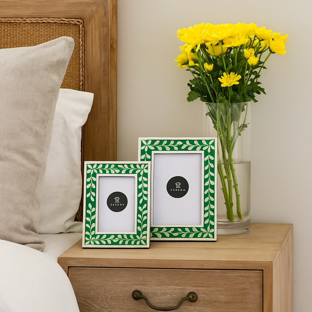 Zouk Bone Inlay Photo Frame