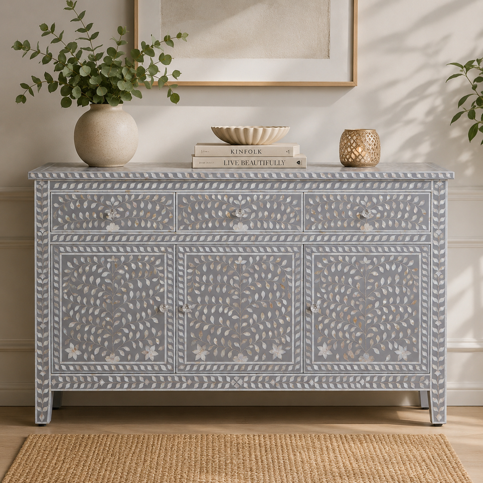 Elwoen Mother of Pearl Inlay Sideboard