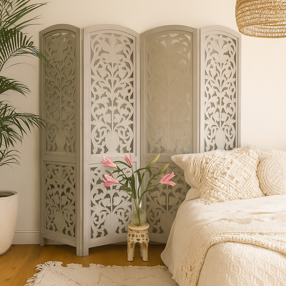 Bob Carved Room Divider