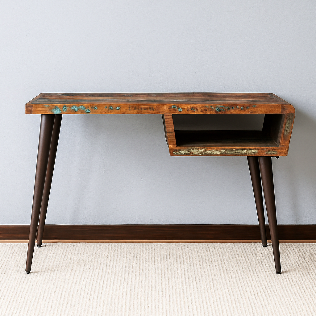 Susan Wooden Hand Carved Work Desk