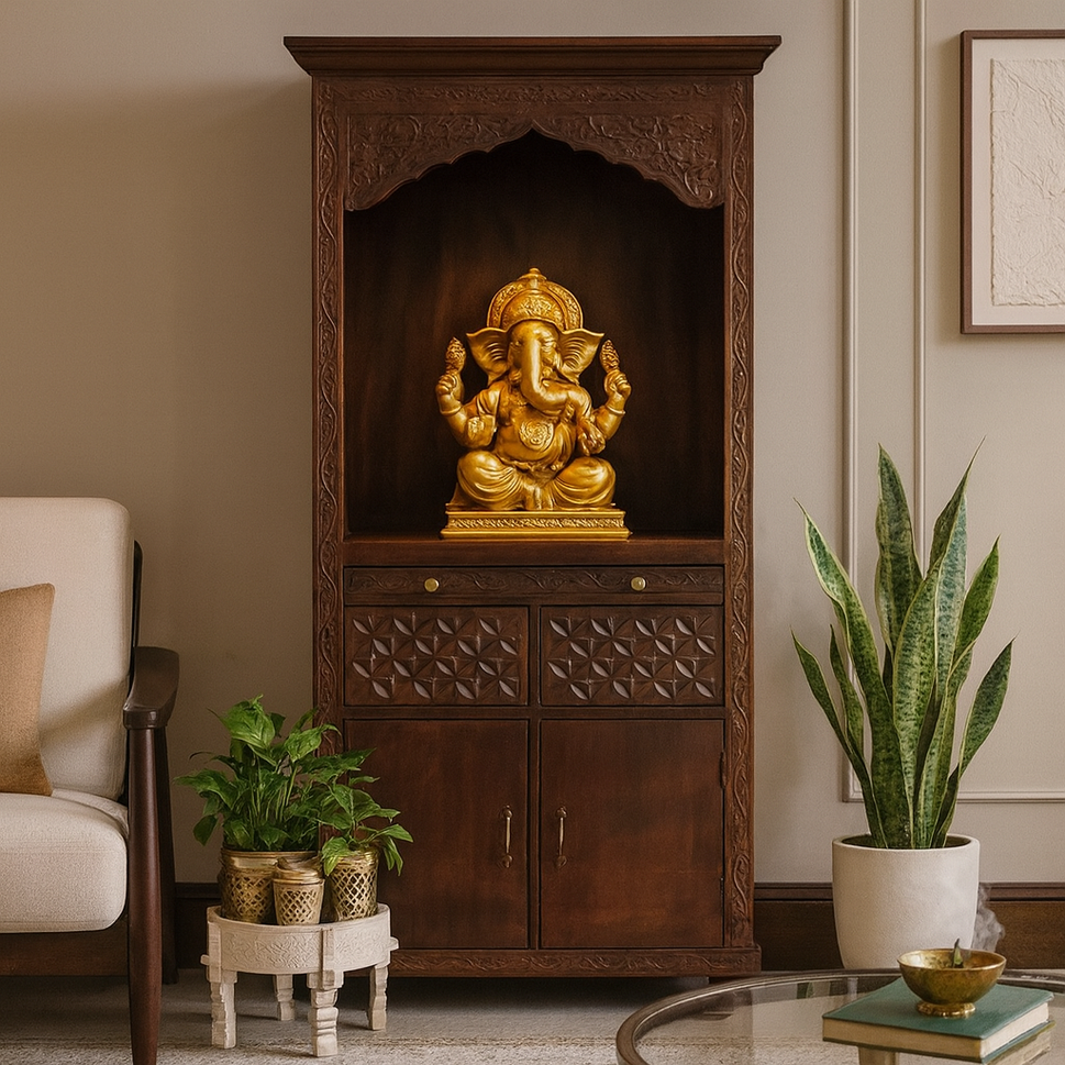 Radha Carved  Mandir