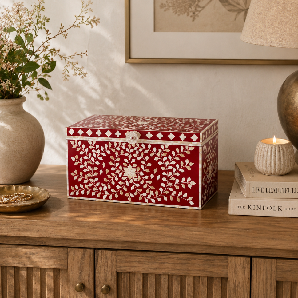 Anna Mother of Pearl Inlay Box