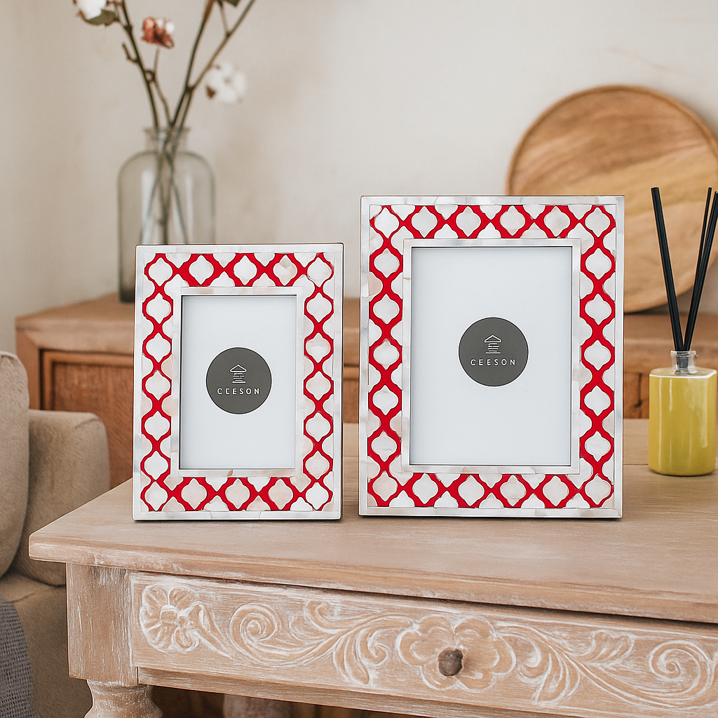 Millie Mother of Pearl Inlay Photo Frame