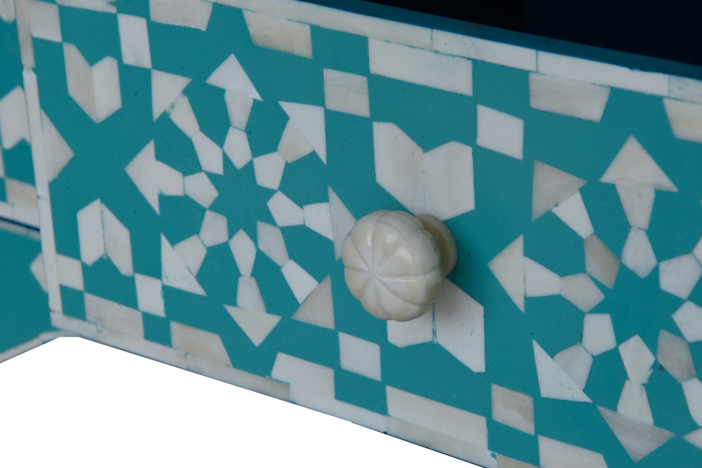 JO Bone Inlay Console Table