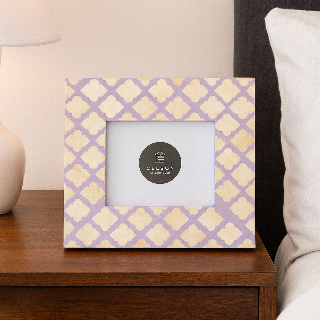 Ortega Bone Inlay Photo Frame