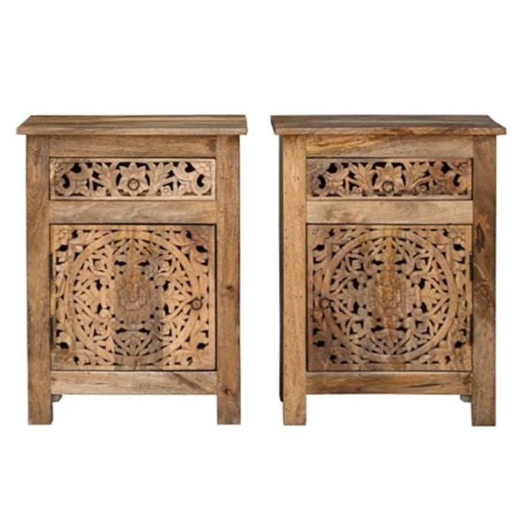 Bobby Wooden Bedside