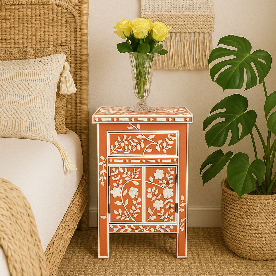 Jimmy Bone Inlay Bedside