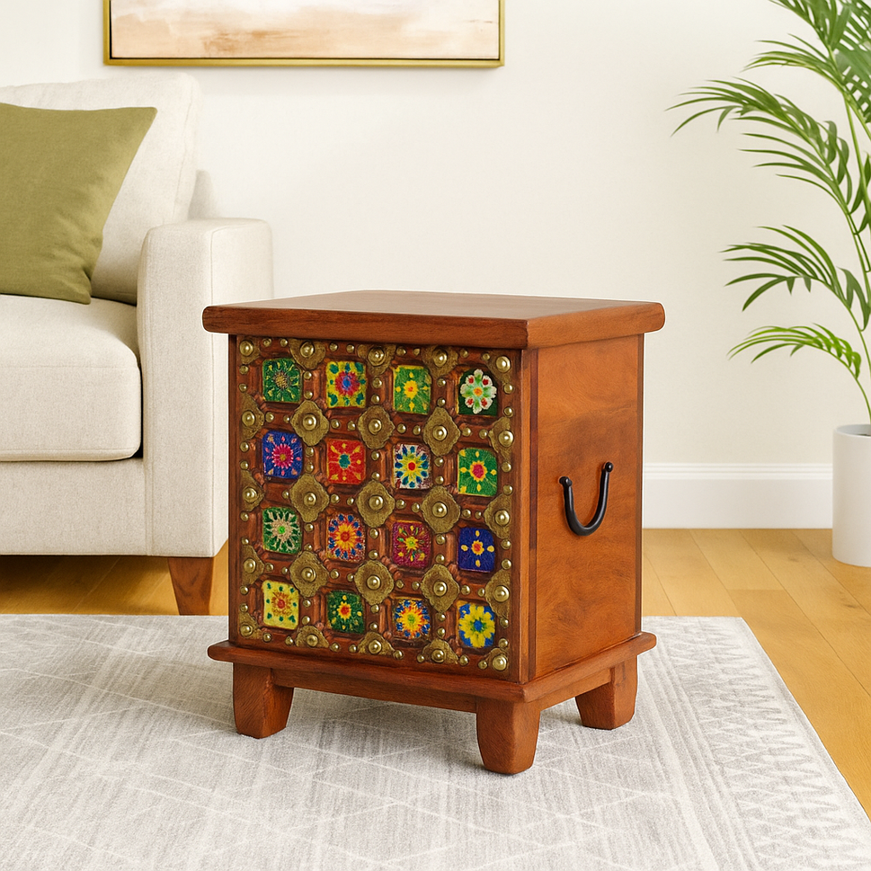 Margo Brass & Tile Trunk
